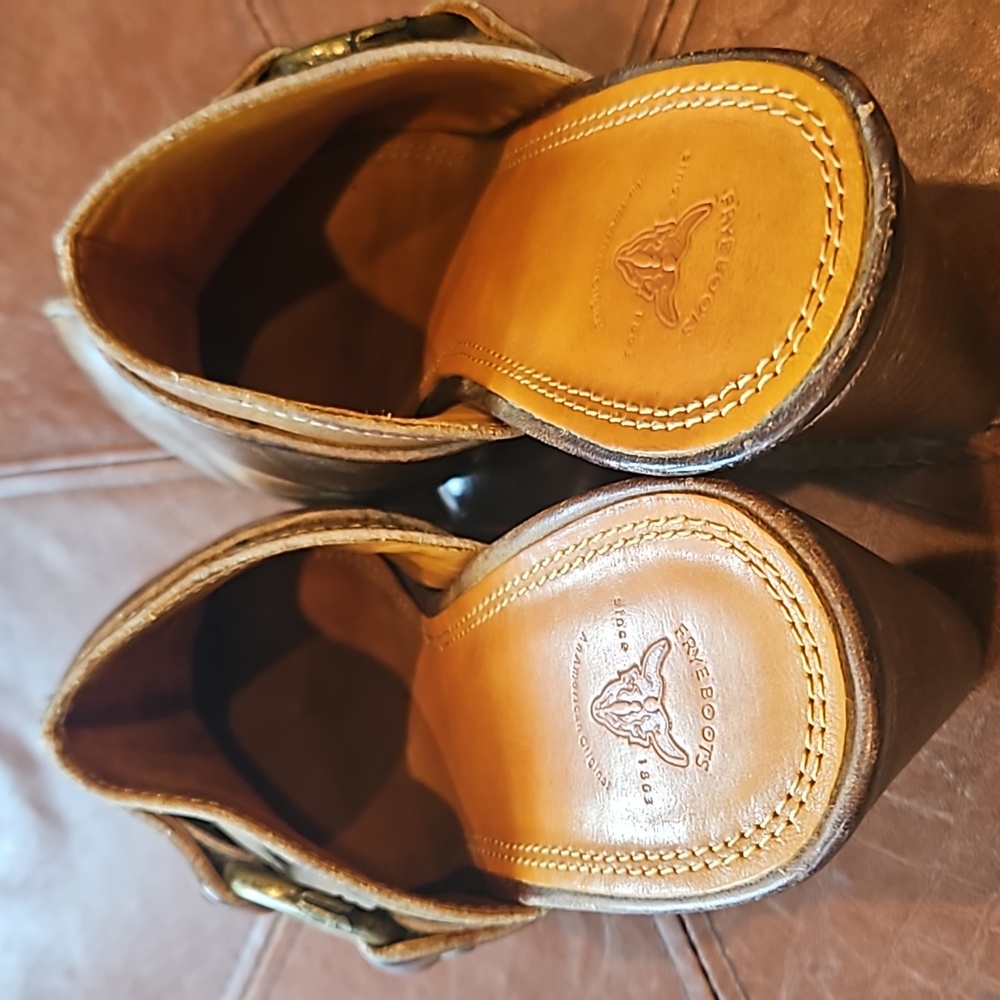 Frye "Reese Rine Mule" clogs - Picture 4 of 15